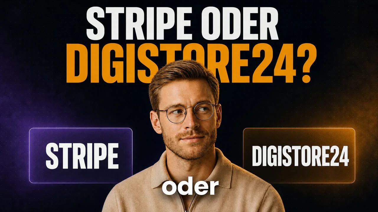 CloserCart Vergleich: Samuel wägt Stripe oder Digistore24 für den High-Ticket-Checkout ab