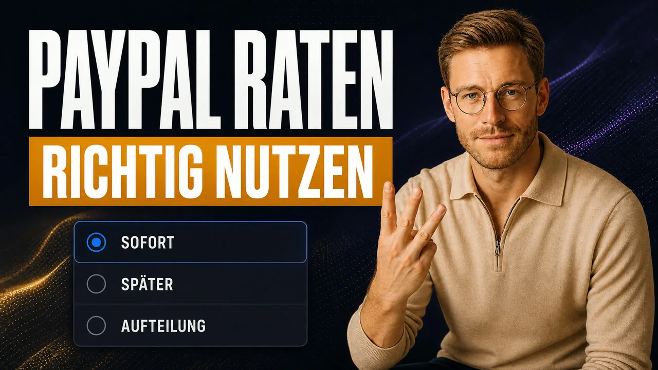 CloserCart Anleitung: Samuel zeigt drei Möglichkeiten, PayPal Ratenzahlung anzubieten