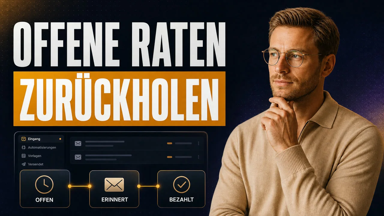 CloserCart Vergleich: Samuel zeigt eine Forderungsmanagement-Software für automatisierte offene Raten