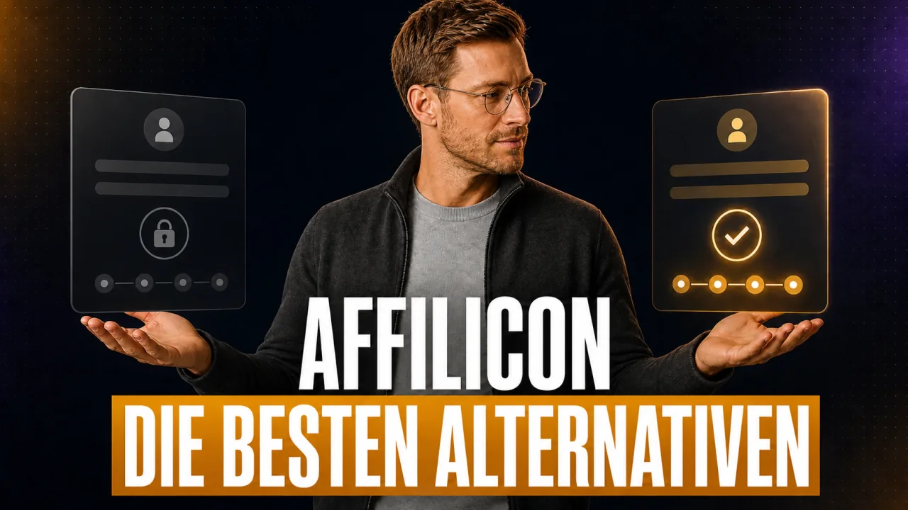 CloserCart Ratgeber-Thumbnail: AffiliCon Alternativen: Diese Anbieter lohnen sich