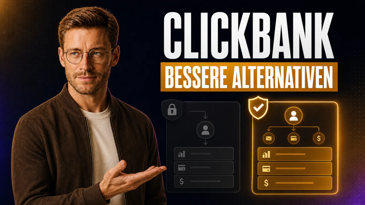 CloserCart Ratgeber-Thumbnail: ClickBank Alternativen: Bessere Optionen für digitale Produkte