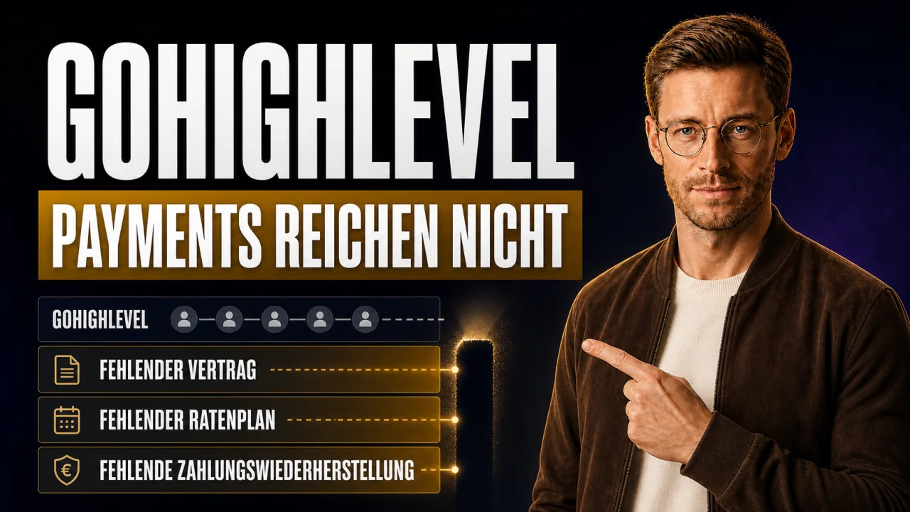 CloserCart Ratgeber-Thumbnail: GoHighLevel Alternativen: Wenn dir die Payments-Schicht nicht reicht