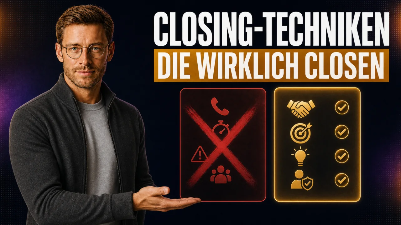 CloserCart Ratgeber-Thumbnail: Abschlusstechniken im Verkauf