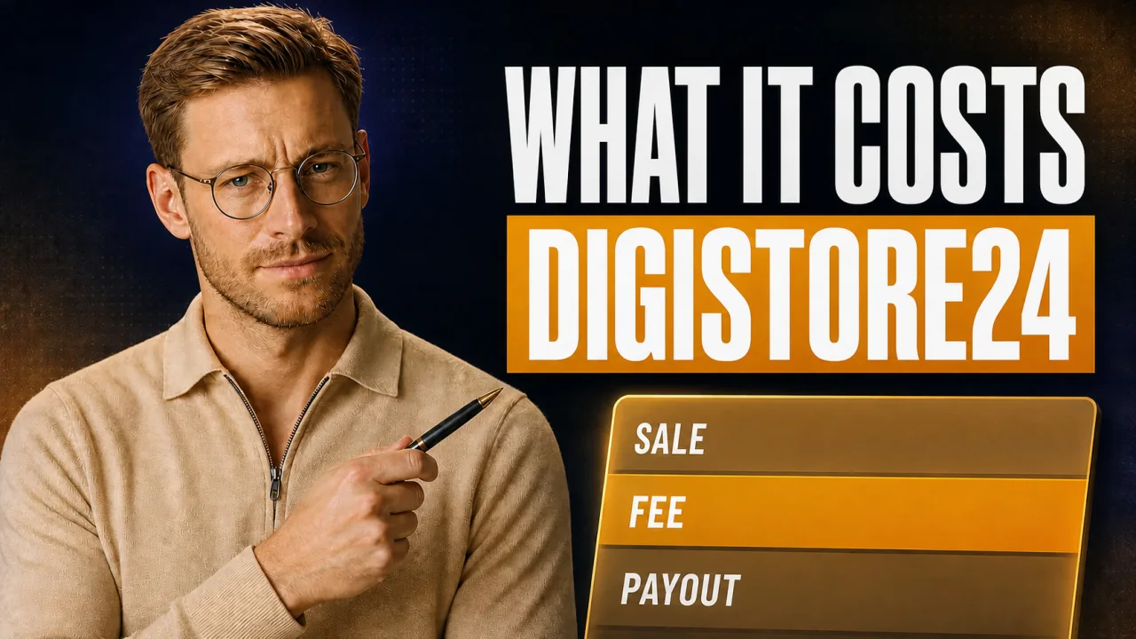 CloserCart guide: Samuel breaks down the Digistore24 costs for sales, fees, and payouts
