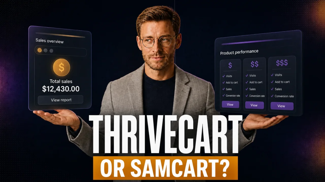 CloserCart guide thumbnail: ThriveCart vs SamCart: The Honest Comparison