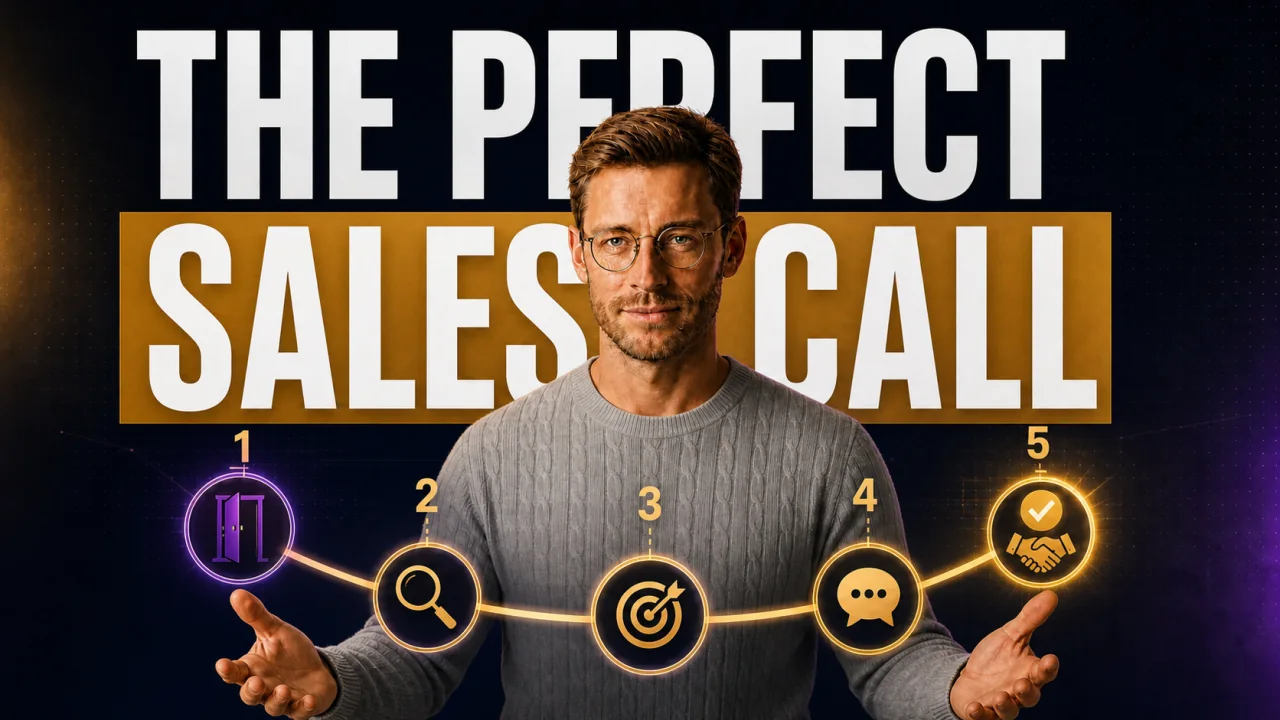 CloserCart guide thumbnail: The perfect high-ticket sales call structure