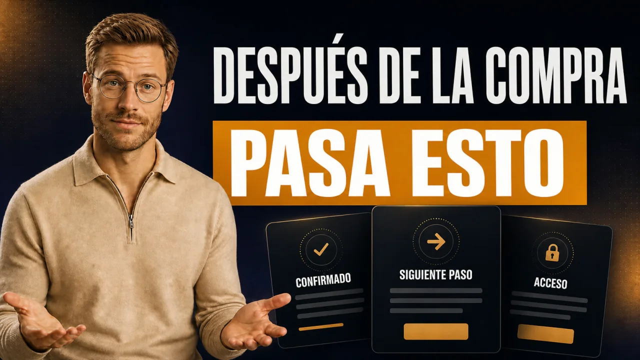 Guía de CloserCart: Samuel presenta tres pasos para crear una página de agradecimiento
