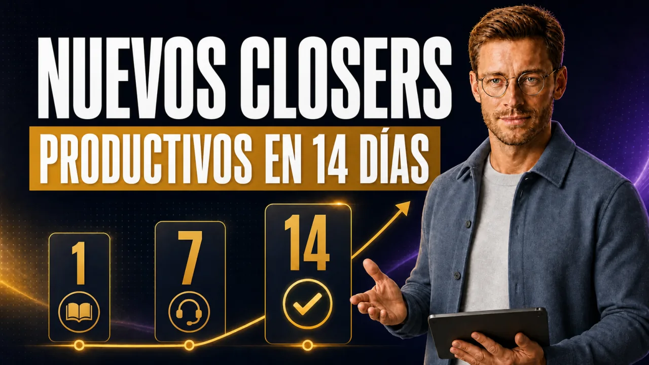 Miniatura de la guía de CloserCart: Onboarding de ventas para closers en 14 días