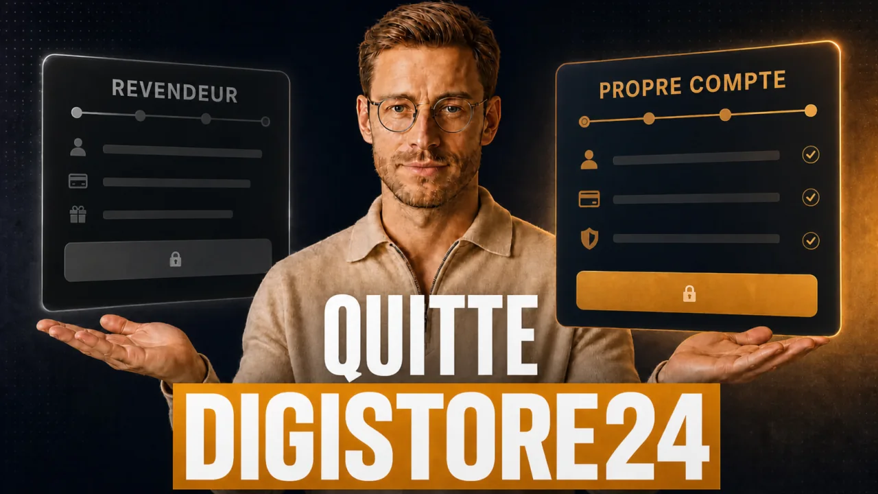 Guide CloserCart : Samuel compare les alternatives à Digistore24 avec un Checkout sur son propre compte