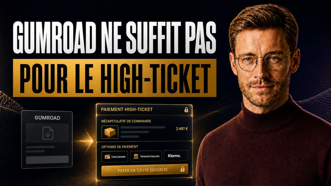 Miniature du guide CloserCart : Alternatives à Gumroad : quand tu vends plus que des produits à 10 euros