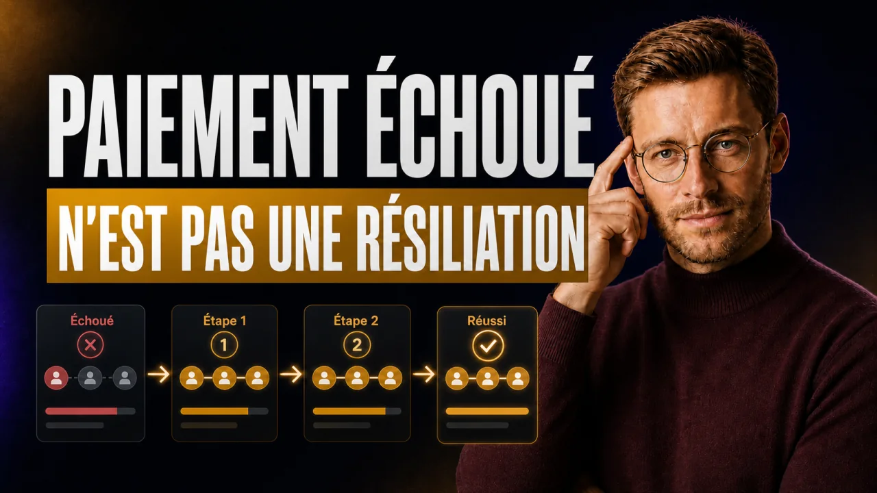 Miniature du guide CloserCart : Churn involontaire : une échéance qui saute n'est pas une résiliation