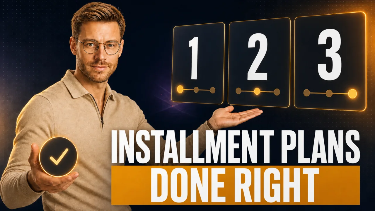 CloserCart guide: Samuel presents three steps to offer payment plans for High-Ticket the right way